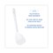 Boardwalk Toilet Brushes, 10 in L Handle, White, Plastic, 12 in L Overall, 25 PK BWK00170 - alternate 3